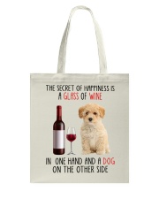 Happiness - Poochon Tote Bag tile