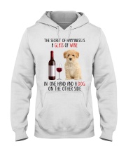 Happiness - Poochon Hooded Sweatshirt tile
