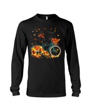 Autumn Bike - BLACK Miniature Schnauzer Long Sleeve Tee tile