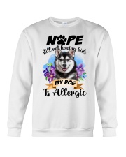Allergic - husky Crewneck Sweatshirt tile