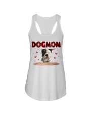 Love Mom - American Bulldog 3 Ladies Flowy Tank tile