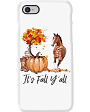 It is Fall - Horses Phone Case tile
