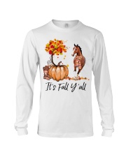 It is Fall - Horses Long Sleeve Tee tile