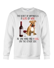 Happiness - Pitbull Boxer Mix Crewneck Sweatshirt tile