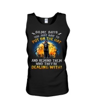 Dealing - BLACK German Shepherd Unisex Tank tile