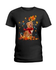 Flying Scarf - Nova Scotia Duck Tolling Retriever Ladies T-Shirt tile