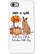 Fall And - Australian Cattle Dog Phone Case tile
