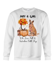 Fall And - Australian Cattle Dog Crewneck Sweatshirt tile