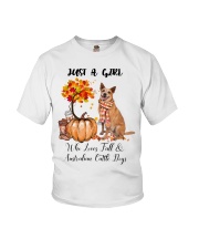 Fall And - Australian Cattle Dog Youth T-Shirt tile