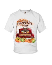 Pumpkin House - German Shepherd 2 Youth T-Shirt tile