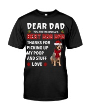 Christmas Dad - Bluetick Coonhound Classic T-Shirt tile