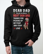 Christmas Dad - Bluetick Coonhound Hooded Sweatshirt apparel-hooded-sweatshirt-lifestyle-front-50