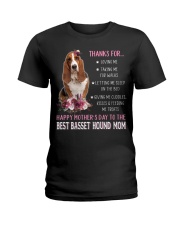 Talking Me - Basset Hound Ladies T-Shirt tile