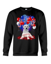 4th July American Balloons - Labrador Crewneck Sweatshirt tile