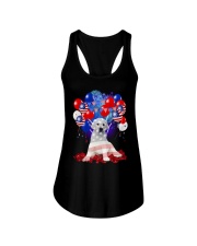 4th July American Balloons - Labrador Ladies Flowy Tank tile