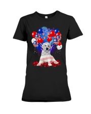 4th July American Balloons - Labrador Premium Fit Ladies Tee tile