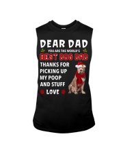 Christmas Dad - American Bully Sleeveless Tee tile