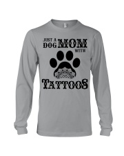 just a dog mom tatoos Long Sleeve Tee tile