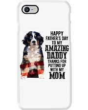 Father Day - Bernese Mountain Phone Case tile