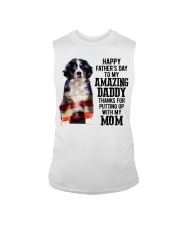 Father Day - Bernese Mountain Sleeveless Tee tile