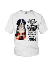 Father Day - Bernese Mountain Youth T-Shirt tile