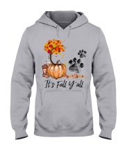 It is Fall - Dogs Hooded Sweatshirt front