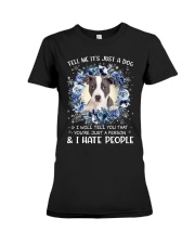 Hate People - Pitbull 2 Premium Fit Ladies Tee tile