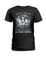 Hate People - Pitbull 2 Ladies T-Shirt tile