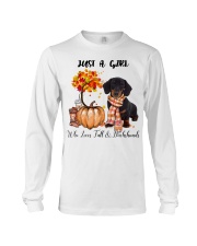 Fall And - Dachshund Long Sleeve Tee tile