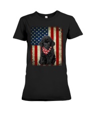 Toy Poodle - American Flag Premium Fit Ladies Tee tile