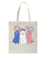 American Golden Retriever Dog Tote Bag tile