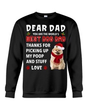 Christmas Dad - CREAM Keeshond Crewneck Sweatshirt tile