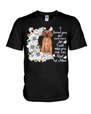 Rest Of Mine - Rhodesian Ridgeback V-Neck T-Shirt tile