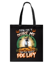 Crazy Lady - Black Mouth Cur Tote Bag tile
