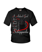 He Sent - Schipperke Youth T-Shirt tile