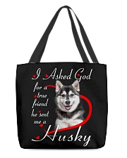 He Sent - husky All-Over Tote tile