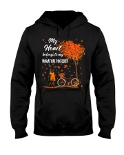 Belonging - Miniature Pinscher 2 Hooded Sweatshirt tile