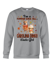 Pumpkin Kinda - Carolina Dingo Crewneck Sweatshirt tile