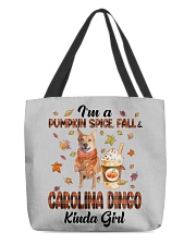 Pumpkin Kinda - Carolina Dingo All-Over Tote tile