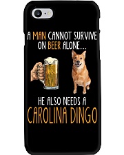 Beer Alone - Carolina Dingo Phone Case tile