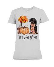 It is Fall - dachshund 4 Premium Fit Ladies Tee tile