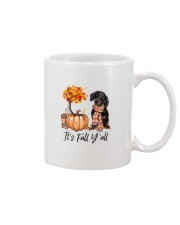 It is Fall - dachshund 4 Mug tile