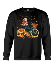 Autumn Bike - Cavachon 2 Crewneck Sweatshirt tile