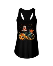 Autumn Bike - Cavachon 2 Ladies Flowy Tank tile