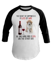 Happiness - Great Pyrenees 1 Baseball Tee tile
