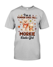 Pumpkin Kinda - GOLD Morkie Classic T-Shirt front