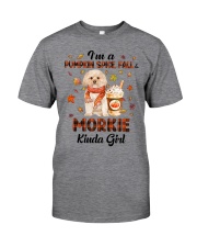 Pumpkin Kinda - GOLD Morkie Classic T-Shirt tile