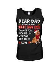 Christmas Dad - Nova Scotia Duck Tolling Retriever Unisex Tank tile