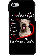 He Sent - Bouvier des Flandres Phone Case tile