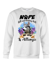 Allergic - Alaskan Klee Kai Crewneck Sweatshirt tile